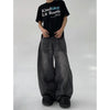 2000s Easy Japanese Style Bell Leg Denim