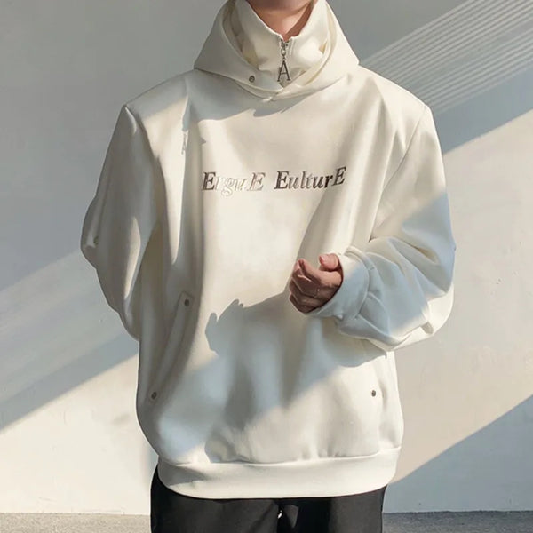 Organic Nature High-Collar Sweatshirt alternatif görünüm