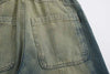 İspanyol Paça Jean Pantolon, detay görünüm — Navra Wear