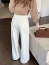 Elegant Cord Wide-Leg