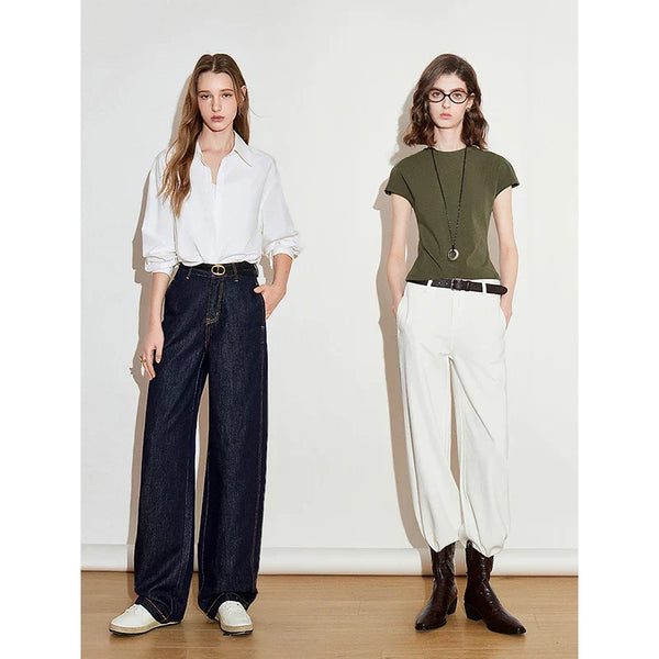 Heritage Western Style Bell Leg Denim