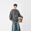Hip-Hop Baskılı Sweatshirt, stil görünüm — Navra Wear