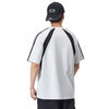 Everyday Mesh Splice Patterned Cityboy T-Shirt