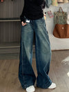 Street Denim High-Rise Relaxed Wide Denim