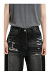 High Quality Wornout Burr Classic Denim