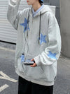 2000s Cosmic Drift Stars Sweatshirt