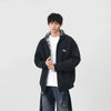 Lined Plaid Warm Zip Hoodie