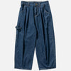 Metro Relaxed Denim Bell Leg Utility Denim