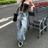 Breathable Comfort Heritage Torn Bell Leg Denim