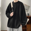 White Everyday Round Neck Long T-Shirt