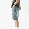 Torn Mosaic Streetwear Shorts