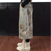 Heritage Rinse High Street Dyed Wide Leg Denim Shorts