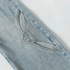 Blue Torn Relaxed Classic Denim