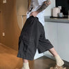 Cav Timeless Utility Wide Leg Summer Denim Shorts