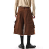 Timeless Western Cotton Field Utility Denim Shorts