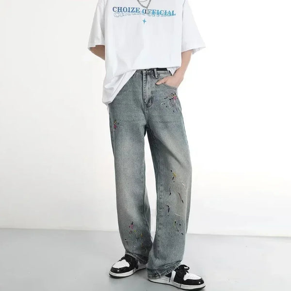 Metro Heritage Graphic Stitched Denim