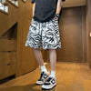 Glacial Silk Print Shorts