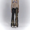 Faded Mosaic X-Stitch Denim