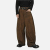 Western Style Rinse Brown Faded Denim