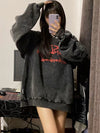 Shattered Heart Print Sweatshirt
