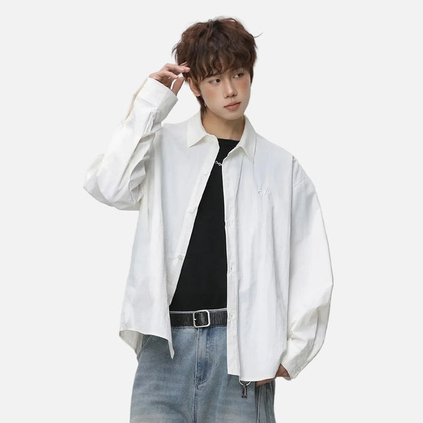 Sleek Minimal Long Sleeve Blazer Top alternatif görünüm