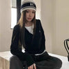 Turn-Of-Era Full-Sleeve Button Women's T-Shirt