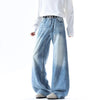 High-Quality Ombre Rinse Classic Tube Denim
