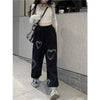 Dark Heart 3D Straight Trousers