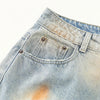 Color Wreck Tie-Dye Shorts