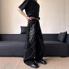 Heritage Western Style Graphic Bell Leg Denim