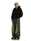 Adjustable Green Classic Bell Leg Denim
