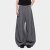 Refined Retro Slim Wide-Leg