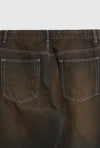 Vintage Yıkanmış Baggy Jean Pantolon, kombin görünüm — Navra Wear