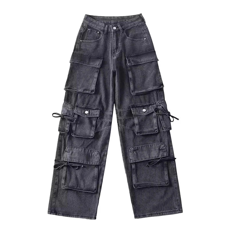 Heritage Wash Bandage High-Rise Denim