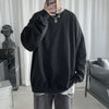 Sade Oversize Uzun Kollu Tişört, yan görünüm — Navra Wear