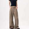 Western Drape Loose Trousers