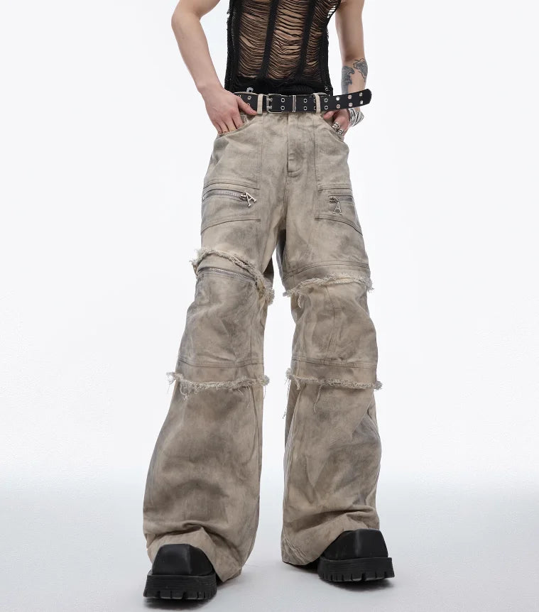 Heritage Western Style Zipper Denim