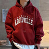 Crimson Heritage Letter Print Sweatshirt
