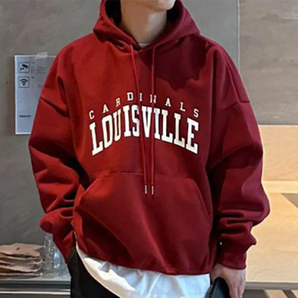 Crimson Heritage Letter Print Sweatshirt alternatif görünüm