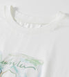 Comfortable Breezy-Cut Bright-Days Round T-Shirt