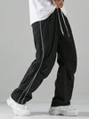 Color Block Günlük Pantolon, kombin görünüm — Navra Wear
