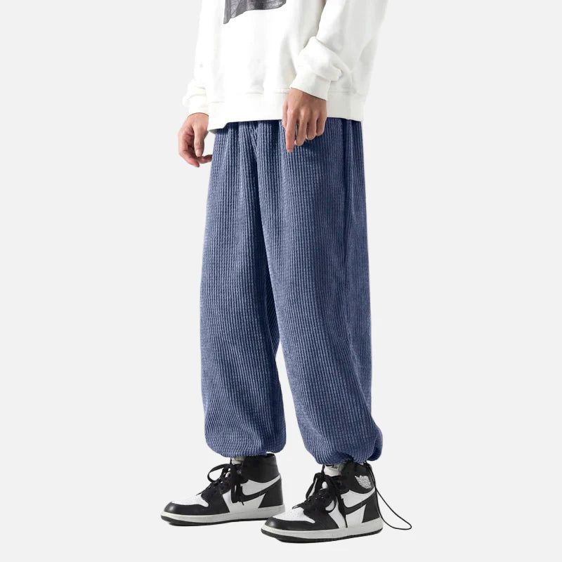 Bol Kesim Beli Lastikli Jogger, önden görünüm — Navra Wear