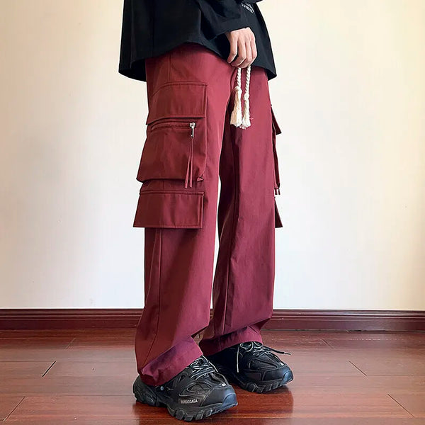 Classic Pocket Casual Relaxed Pants alternatif görünüm