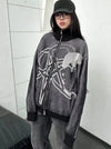 Woven Star Aesthetic Sweatshirt