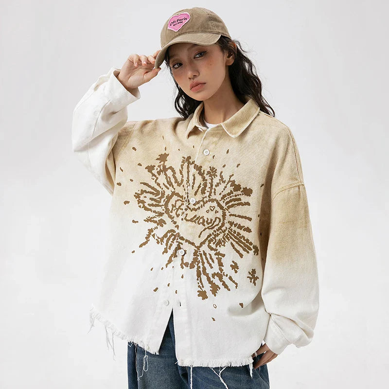 Refined Loose Embroidered Woven Top