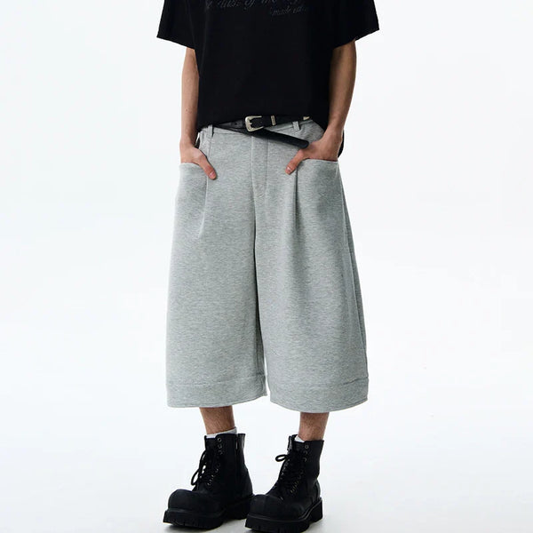 Stylish High Quality Plain Casual Denim Shorts