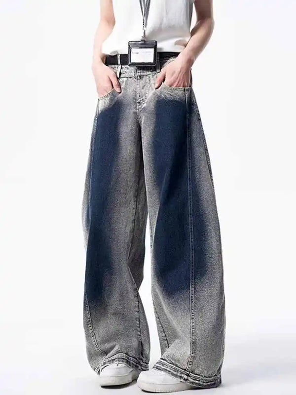 Heritage Ombre Oversized Relaxed Denim