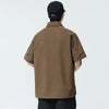 Men's Pro-Quality Weekend Breezy-Cut Fit Collar-Knit T-Shirt