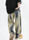 Classic Color Relaxed Boy Friend Bell Leg Denim
