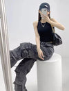 Heritage Wash Bandage High-Rise Denim